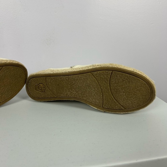 Bobs from Skechers Women’s Natural Canvas Espadrille Size 8 - Picture 8 of 9